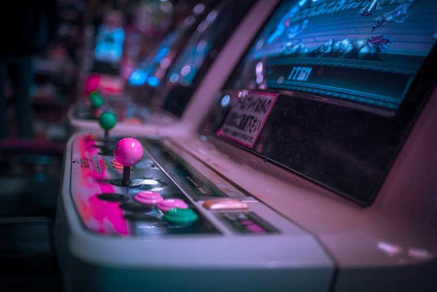 Video games arcade